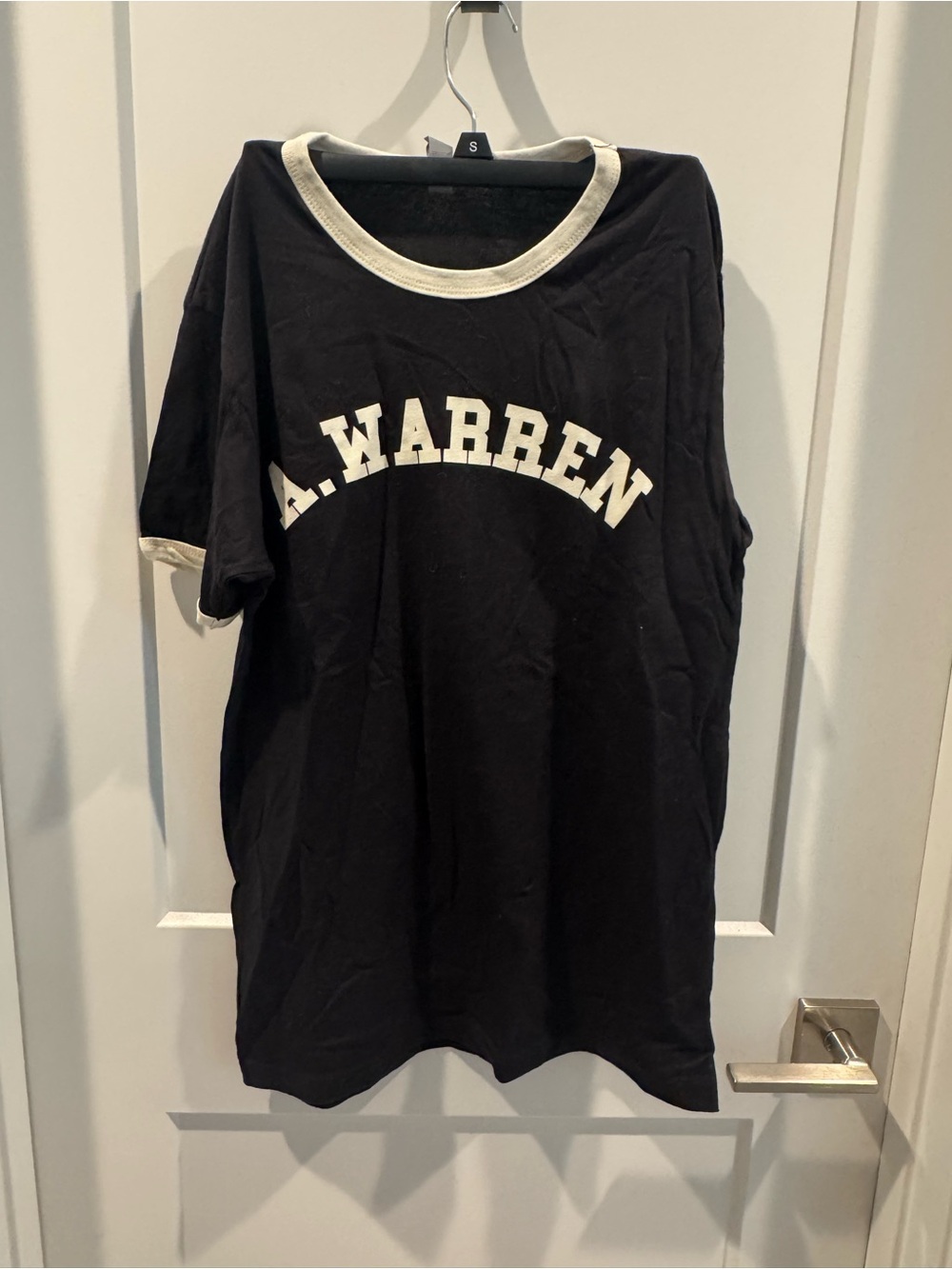 Alex Warren Concert Ringer Tee with Cream Trim